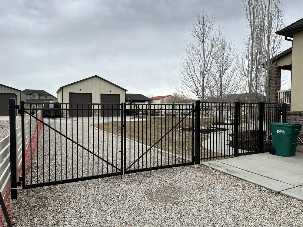 Fence and yard project